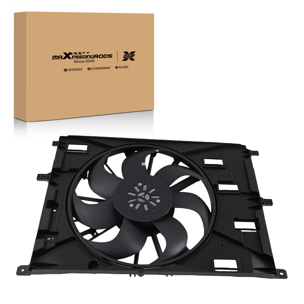 Radiator Cooling Fan Assembly compatible for Buick Encore GX 20-24 GM3115336 Plastic 3 Pins