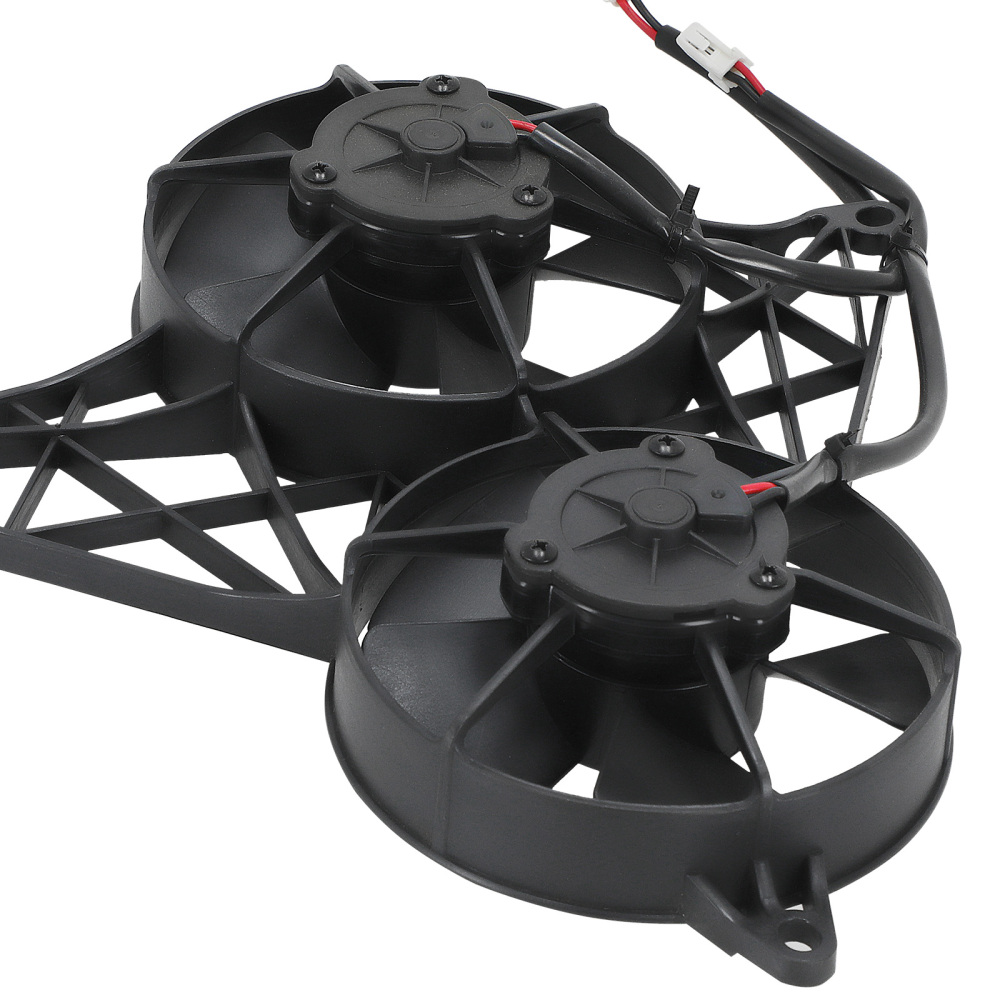 Radiator Cooling Fan w/ Bracket compatible for Harley V-ROD/VRSC/VRSCD/VRSCDX 2VA58A10146A