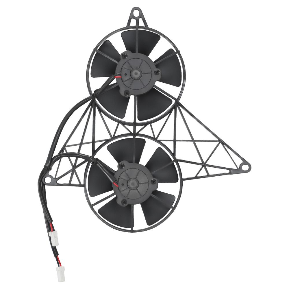 Radiator Cooling Fan w/ Bracket compatible for Harley V-ROD/VRSC/VRSCD/VRSCDX 2VA58A10146A