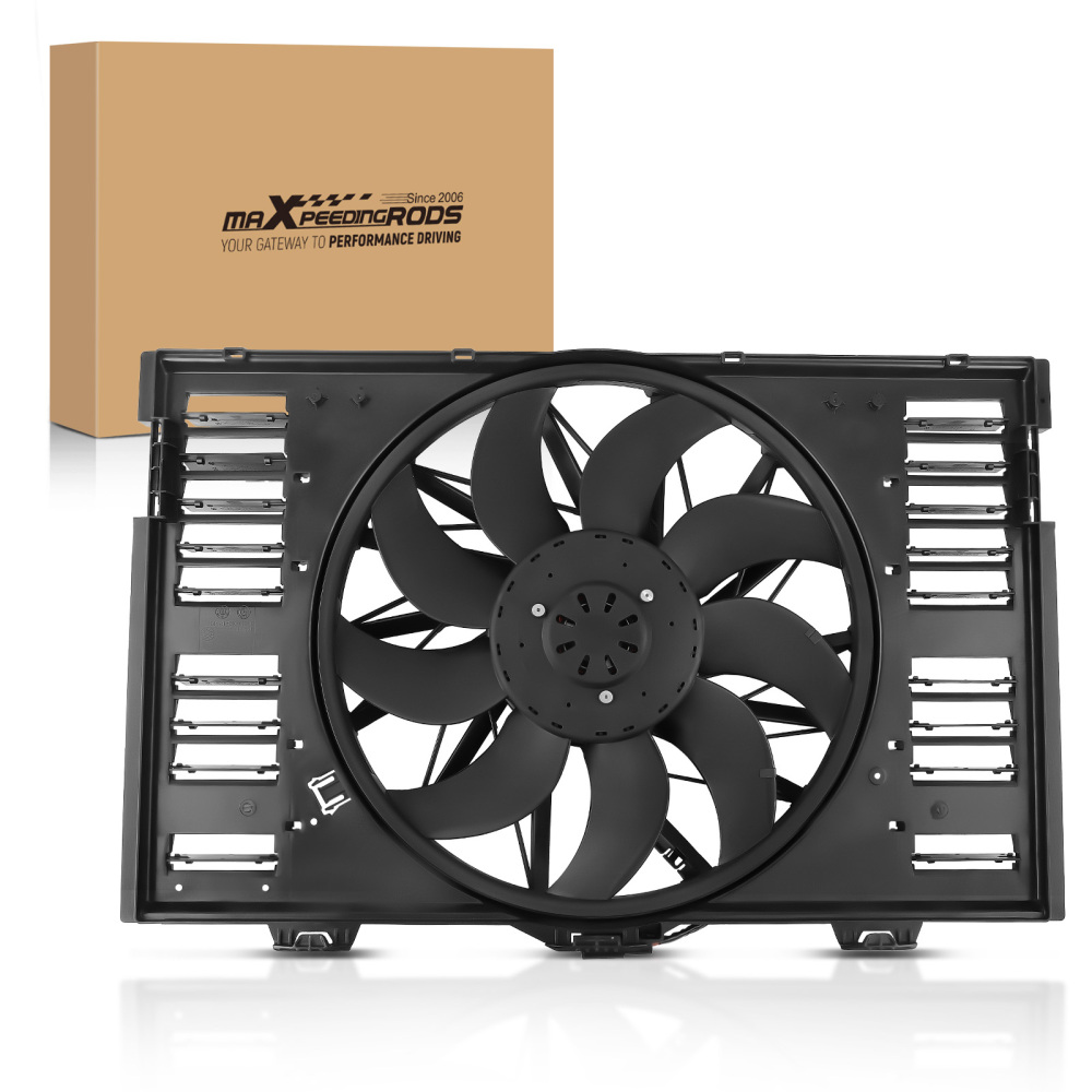 Engine Radiator Cooling Fan compatible for Porsche Panamera 3.6L/4.8L 2010-2016 97010606106