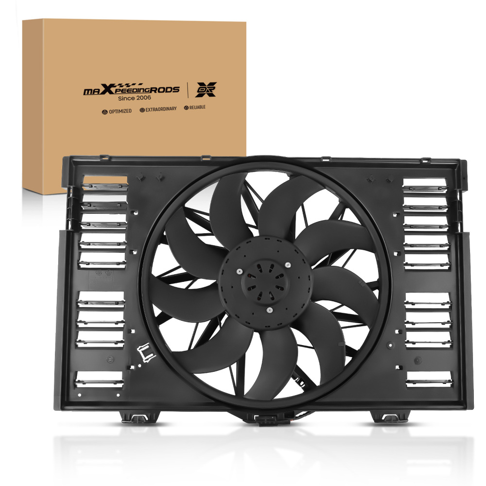 Engine Radiator Cooling Fan compatible for Porsche Panamera 3.6L/4.8L 2010-2016 97010606106