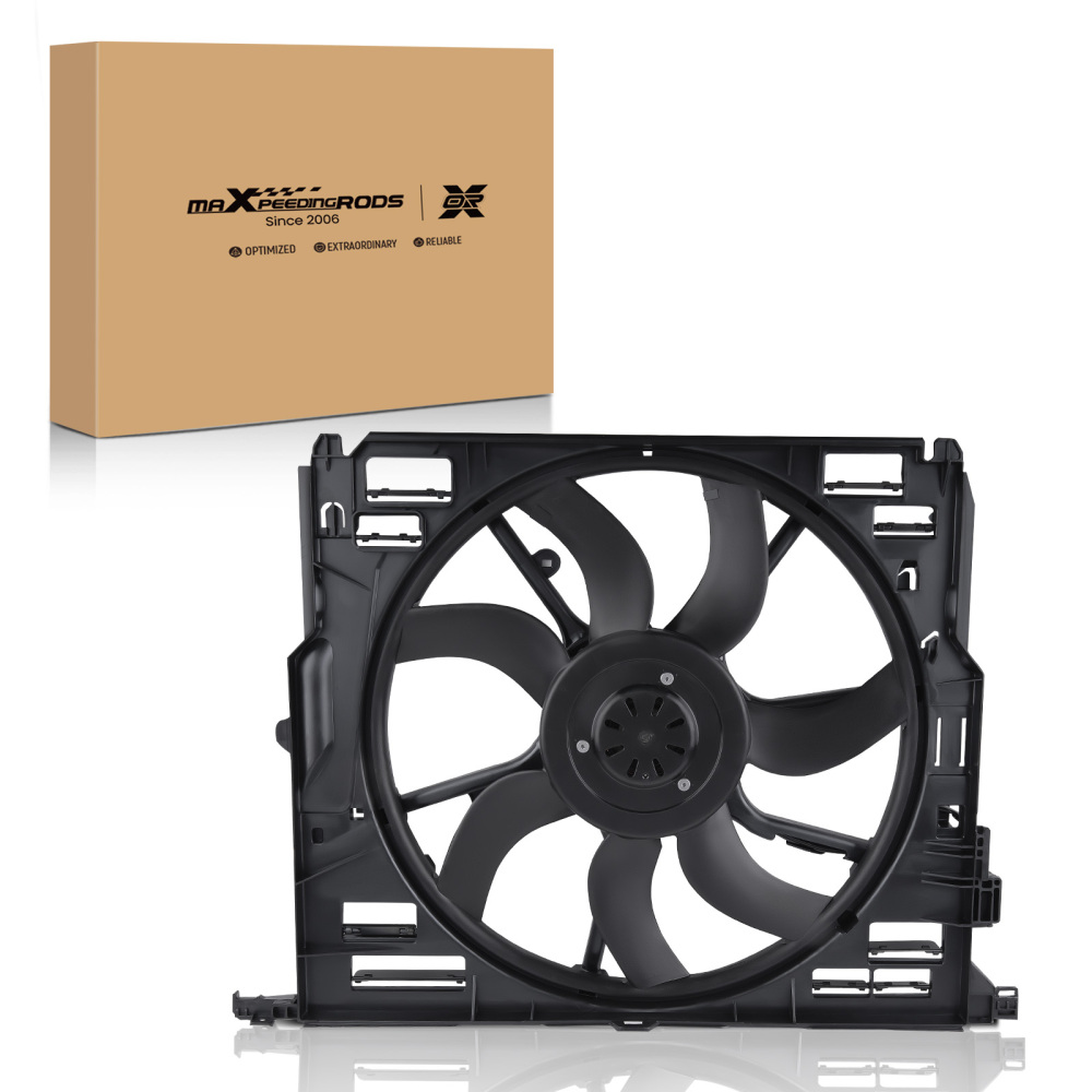 600W Radiator Cooling Fan compatibile per BMW F01 F03 F04 F06 F07 F10 F11 F18 17427599493