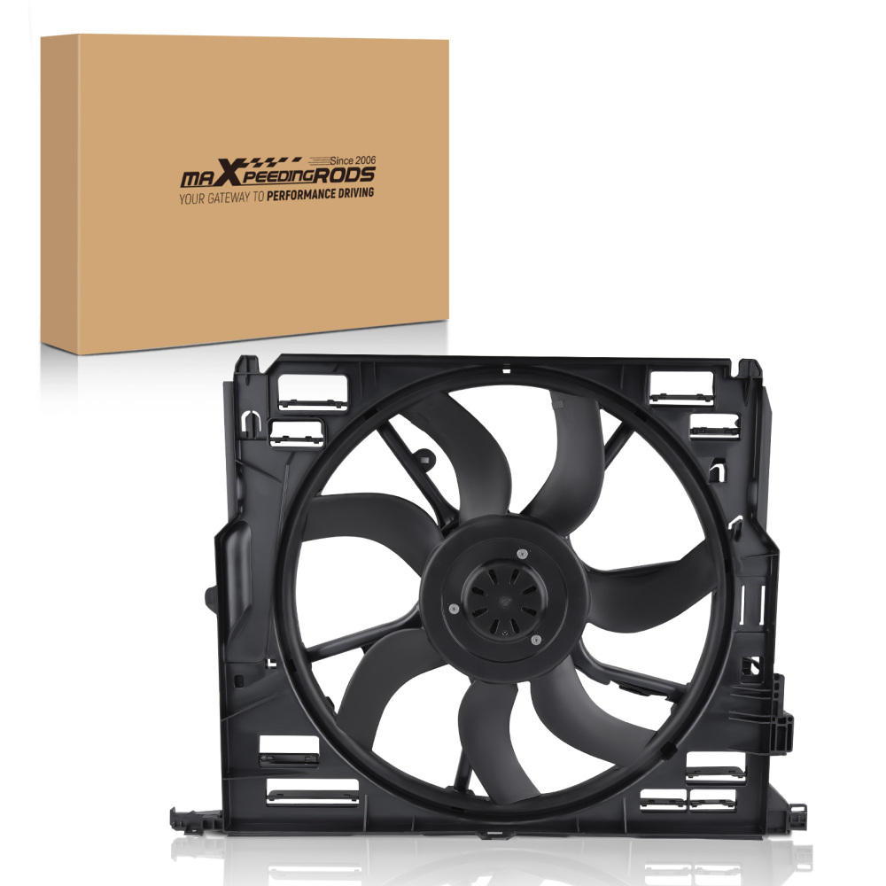 600W Radiator Cooling Fan compatibile per BMW F01 F03 F04 F06 F07 F10 F11 F18 17427599493