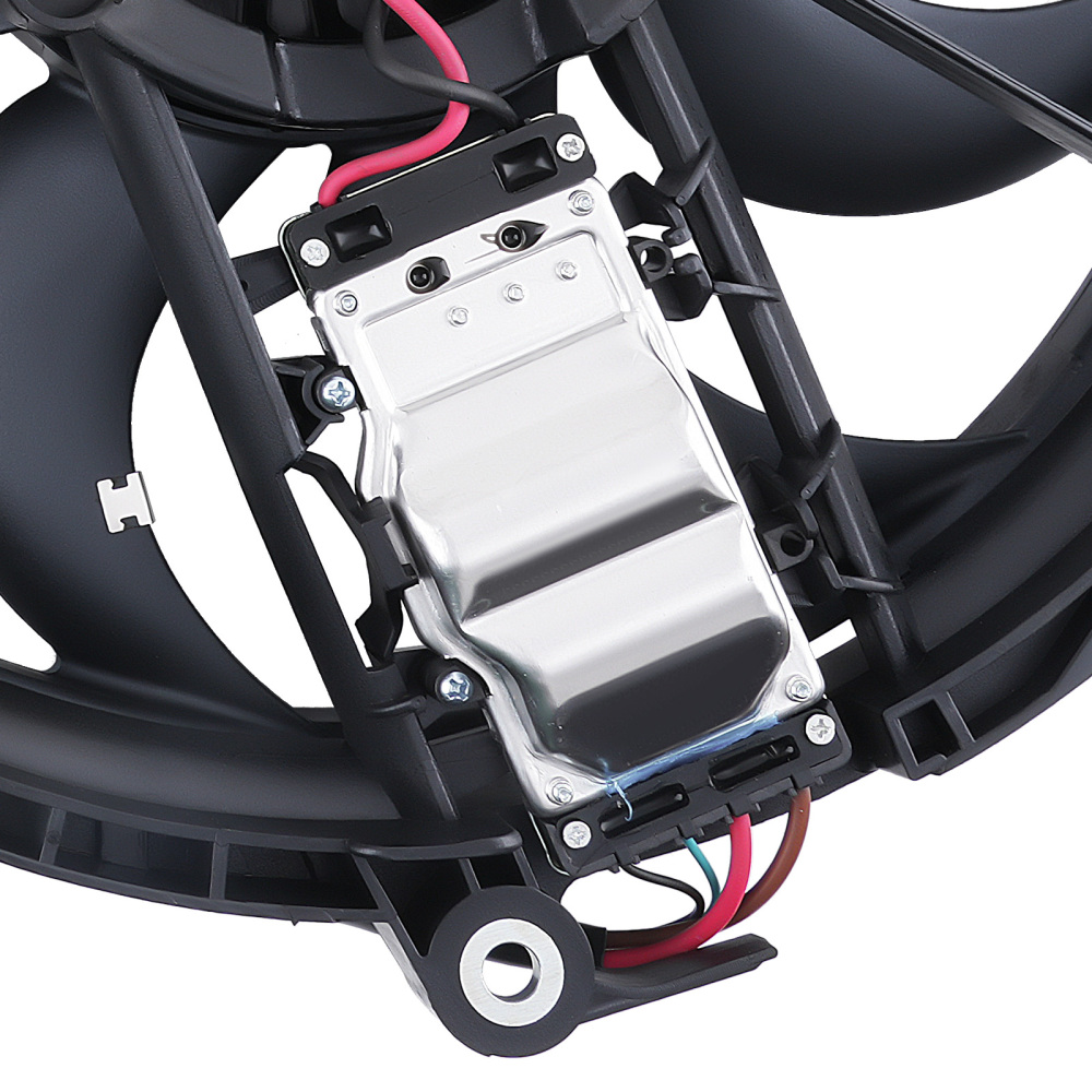 Cooling Fan compatibile per Audi A6 Avant 4F5/Allroad 4FH C6 2005-2011 0130303948 6+9