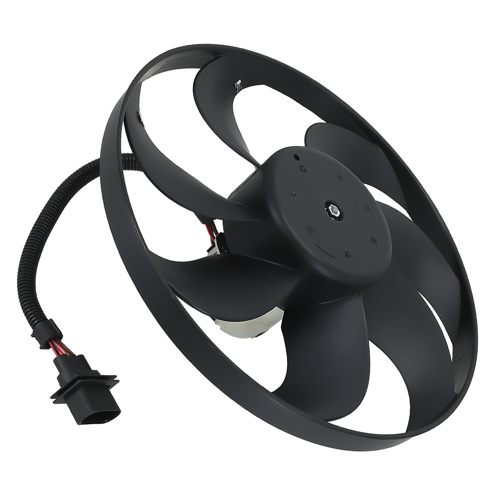 Cooling Fan 3 Pin compatibile per VW Jetta/Compatibile per Golf 1999-2006 1J0959455D 7 Pale 240W