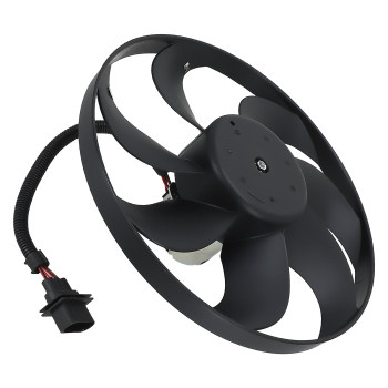 Cooling Fan 3 Pin compatibile per VW Jetta/Compatibile per Golf 1999-2006 1J0959455D 7 Pale 240W