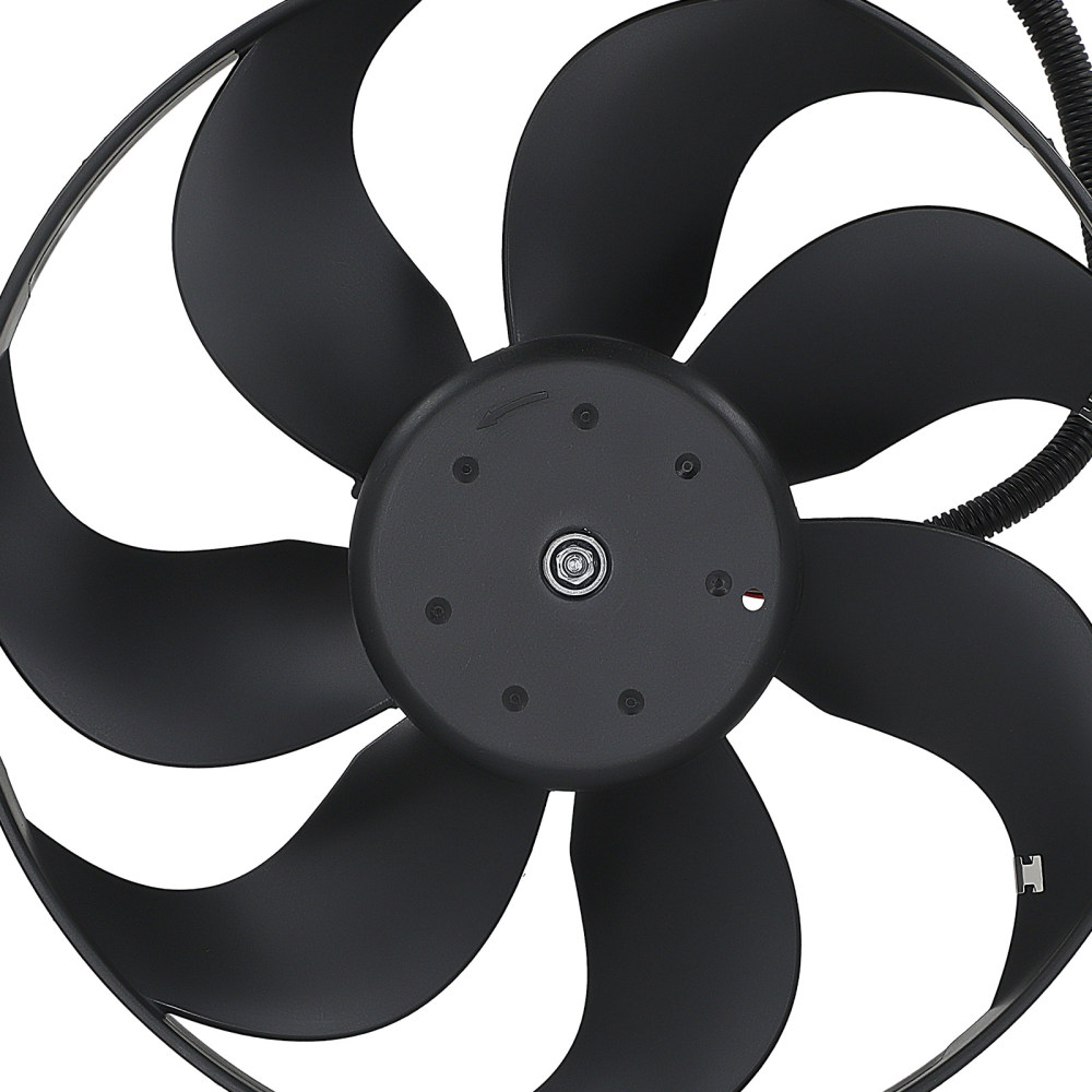 Cooling Fan 3 Pin compatibile per VW Jetta/Compatibile per Golf 1999-2006 1J0959455D 7 Pale 240W