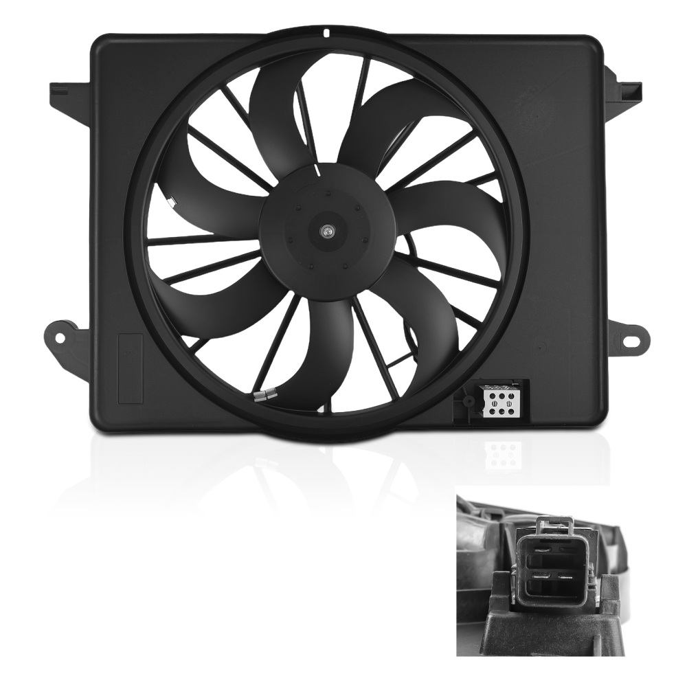 Cooling Fan compatible for Chrysler 300 compatible for Dodge Challenger V6/V8 2009-2021 68050129AA
