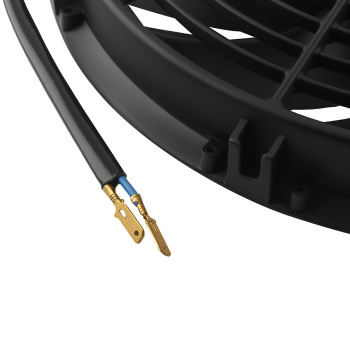 12 inch Universal Assembly for Radiator Cooling 240W 2250RPM 10 Blades Black