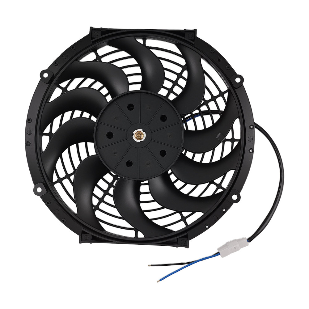 12 Inch Electric Radiator Cooling Fan 180W 12V Universal FanShroud