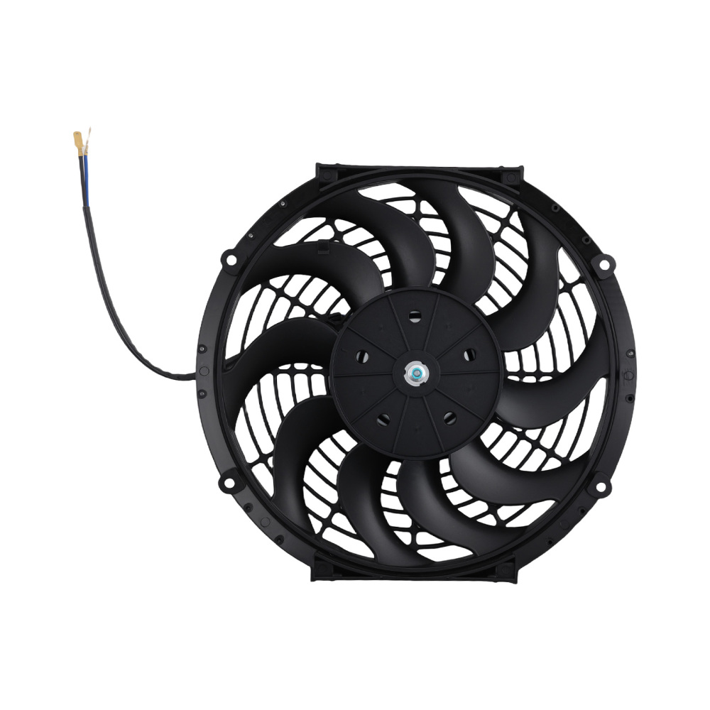 12 IN Electric Radiator Condenser Cooling Fan Assembly Universal 80W 12V