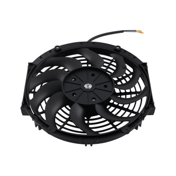 12 IN Electric Radiator Condenser Cooling Fan Assembly Universal 80W 12V