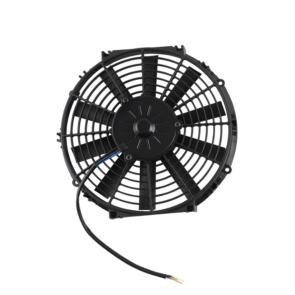 2X 12 IN Push Pull Slim Cooling Fan Assembly Universal 80W 12V Radiator Fan Kit