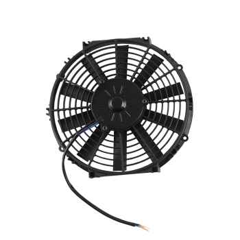 2X 12 IN Push Pull Slim Cooling Fan Assembly Universal 80W 12V Radiator Fan Kit