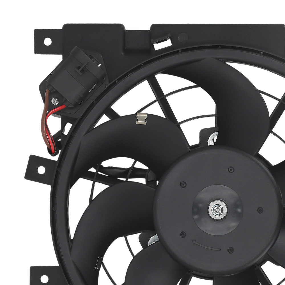 Cooling Fan 2 Pin 240W compatible for Opel Astra H Zafira B 2005-2010 1314555 13147279