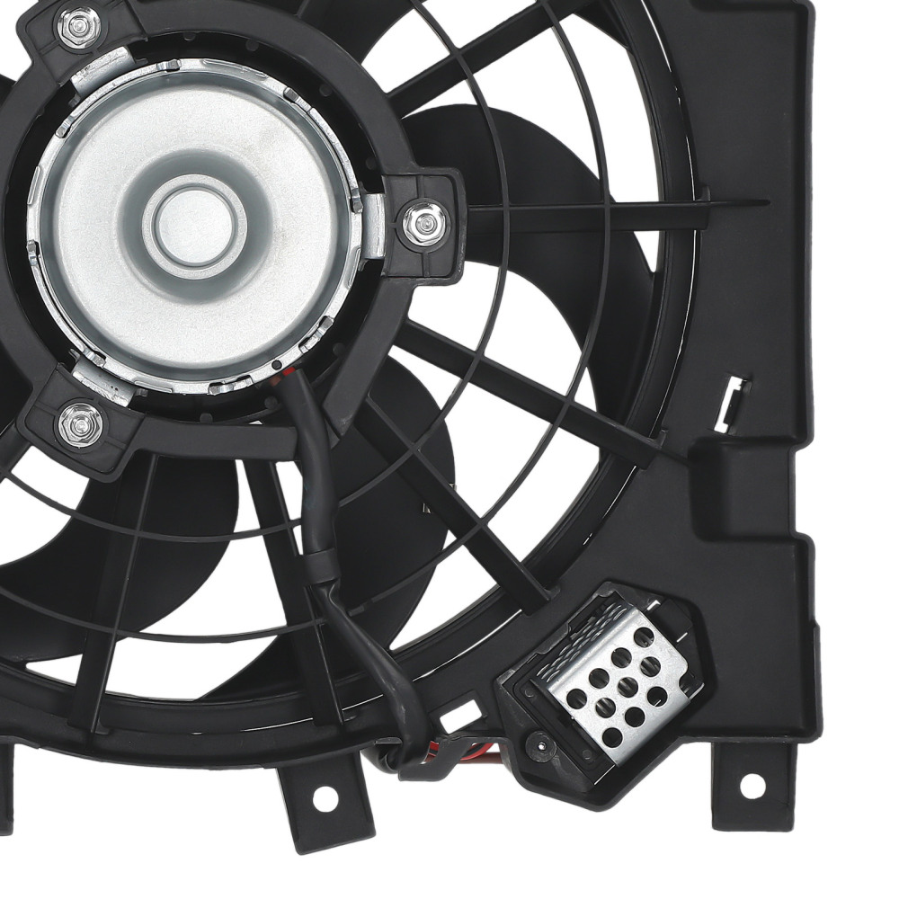 Cooling Fan 2 Pin 240W compatible for Opel Astra H Zafira B 2005-2010 1314555 13147279