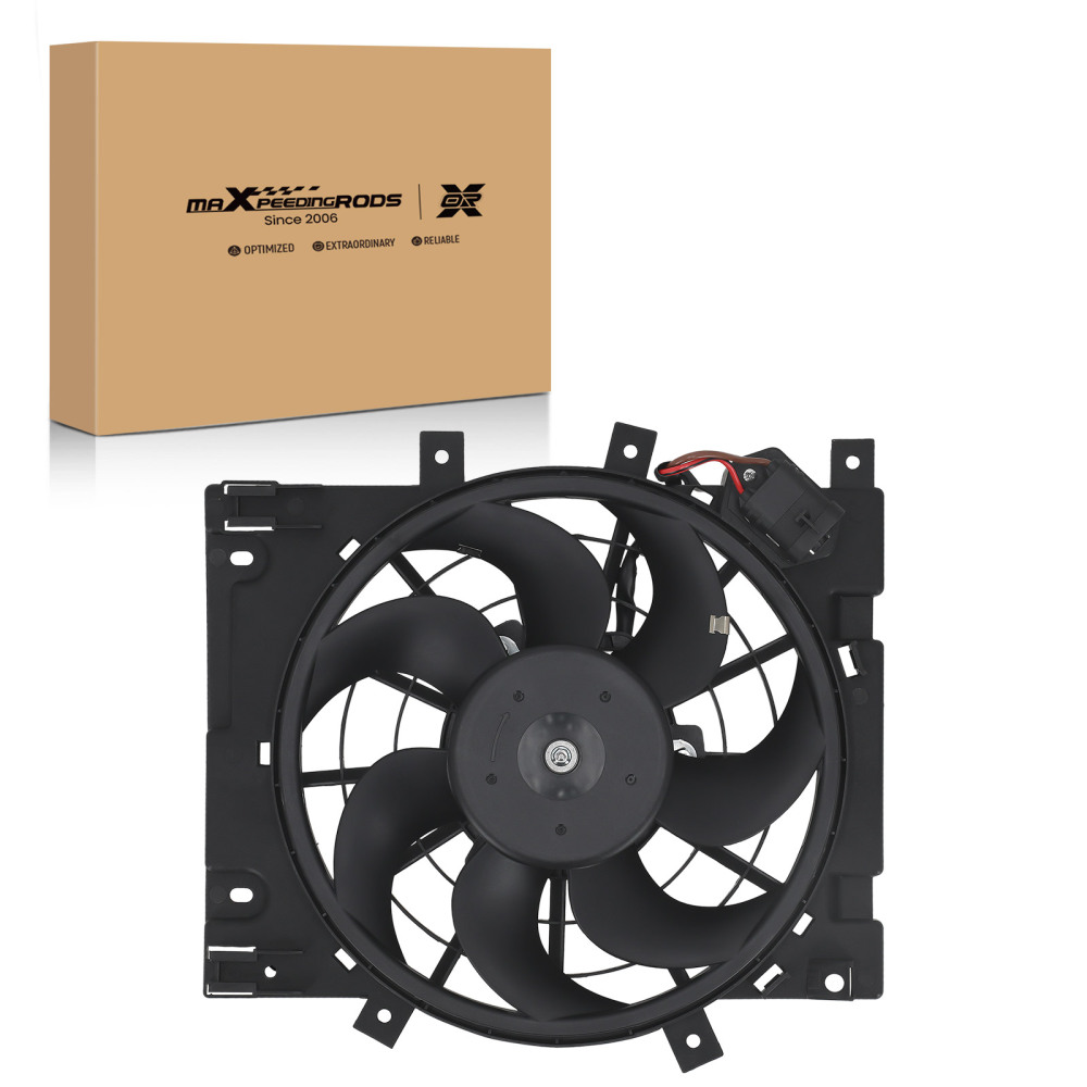 Cooling Fan 2 Pin 240W compatible for Opel Astra H Zafira B 2005-2010 1314555 13147279