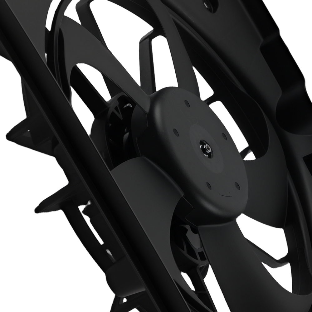 Cooling Fan Motor compatible for Honda Odyssey 11-17 19030RYEA11 Plastic 5 Blade 240W