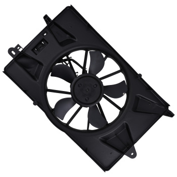 Radiator Cooling Fan Assembly compatible for Dodge Dart compatible for Jeep Cherokee 2013-2021 4 Pins