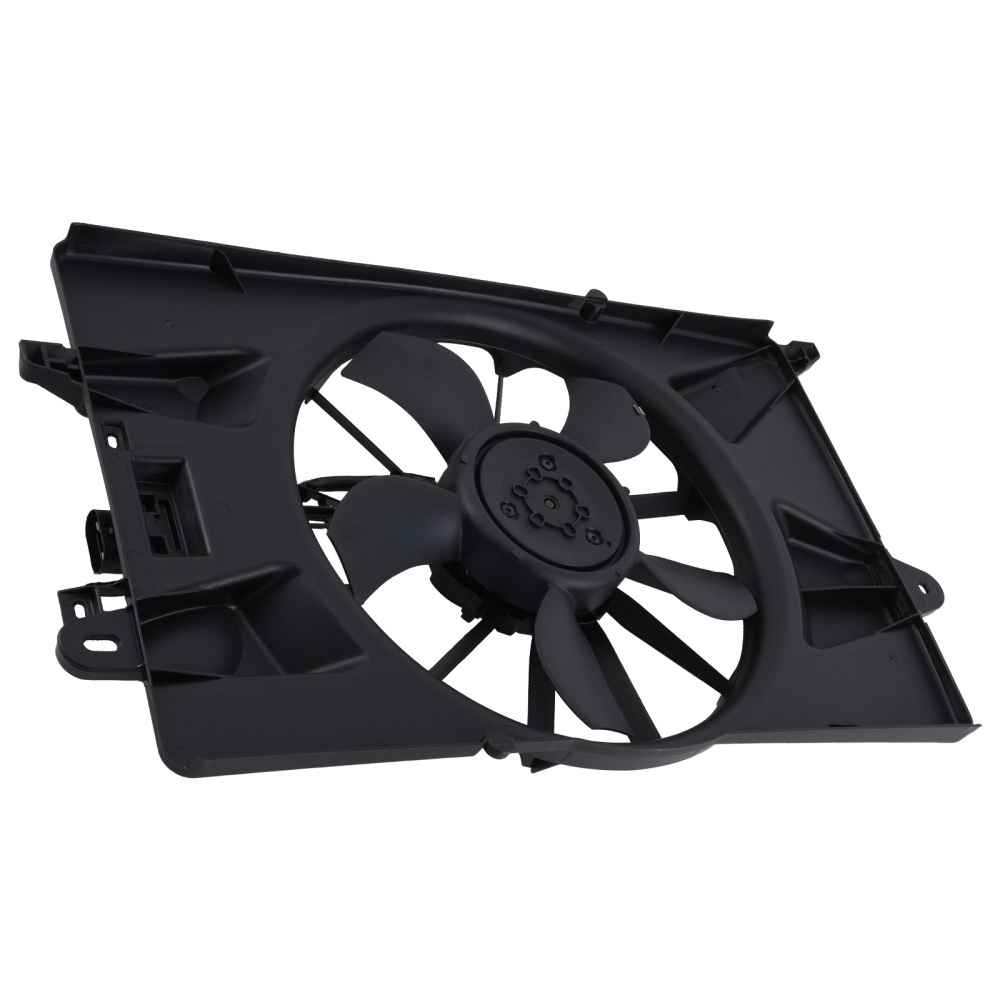 Radiator Cooling Fan Assembly compatible for Dodge Dart compatible for Jeep Cherokee 2013-2021 4 Pins