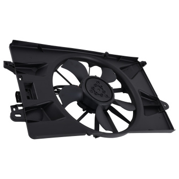 Radiator Cooling Fan Assembly compatible for Dodge Dart compatible for Jeep Cherokee 2013-2021 4 Pins