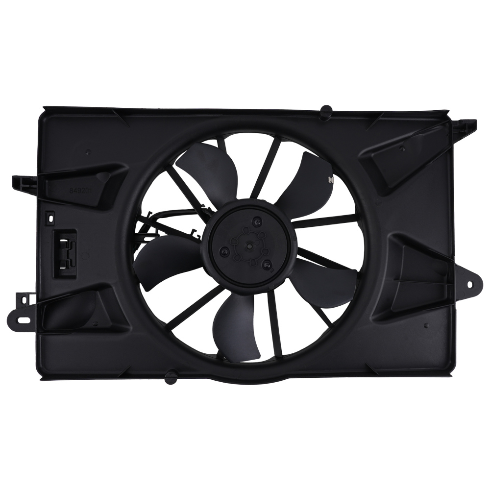 Radiator Cooling Fan Assembly compatible for Dodge Dart compatible for Jeep Cherokee 2013-2021 4 Pins
