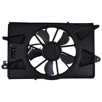 Radiator Cooling Fan Assembly compatible for Dodge Dart compatible for Jeep Cherokee 2013-2021 4 Pins