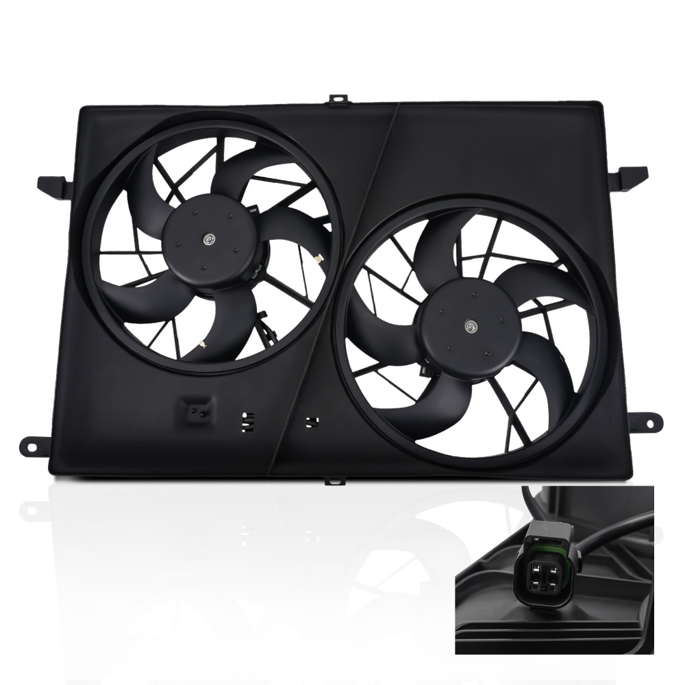Cooling Fan compatible for GMC Acadia Compatible for Buick Enclave 2007-2016 23434158 15226663 1581657