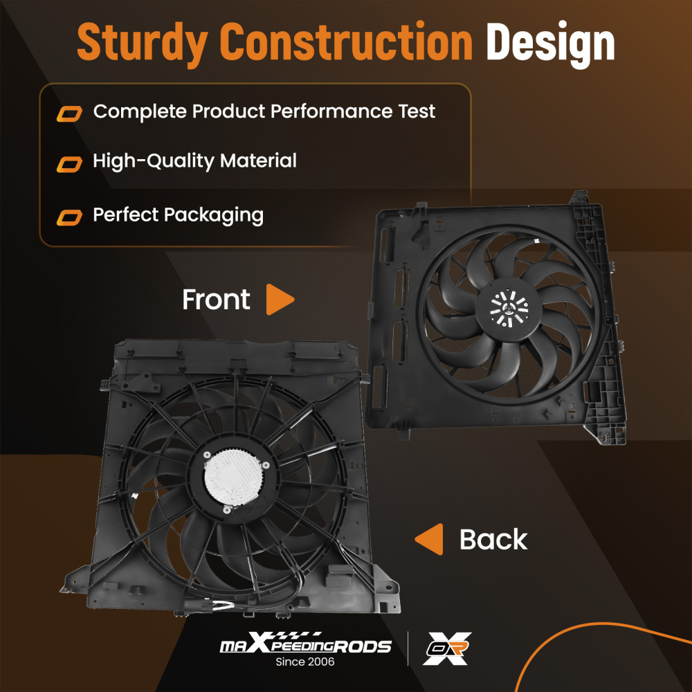 Cooling Fan compatible for Ford Explorer compatible for Lincoln Aviator 2020-2022 624880 FO3115232