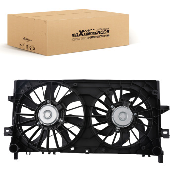 Cooling Fan Assembly compatible for Buick LaCrosse V8 5.3L 2008-2009 89018691 240W 2Pins