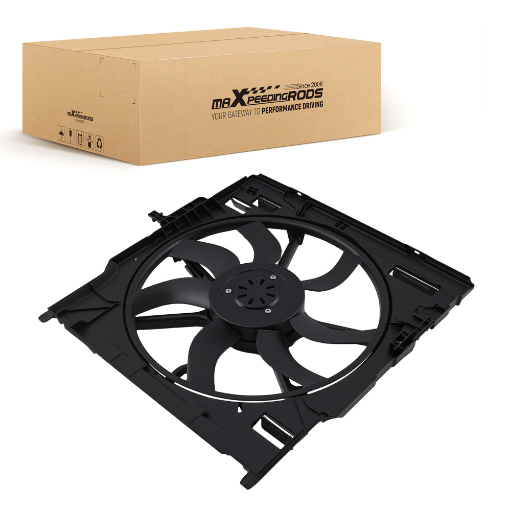Ensemble Ventilateur compatible pour BMW X5 E70 X6 E71 17427634467 2006-2014 xDrive40d