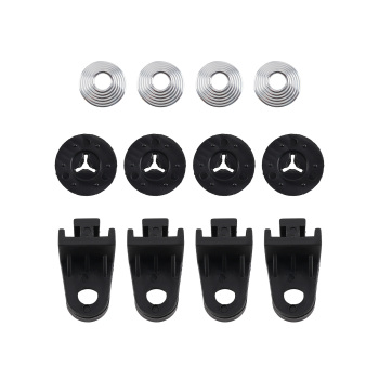 16 inch Push Pull Fan for Universal Radiator Cooling System 2250RPM Black