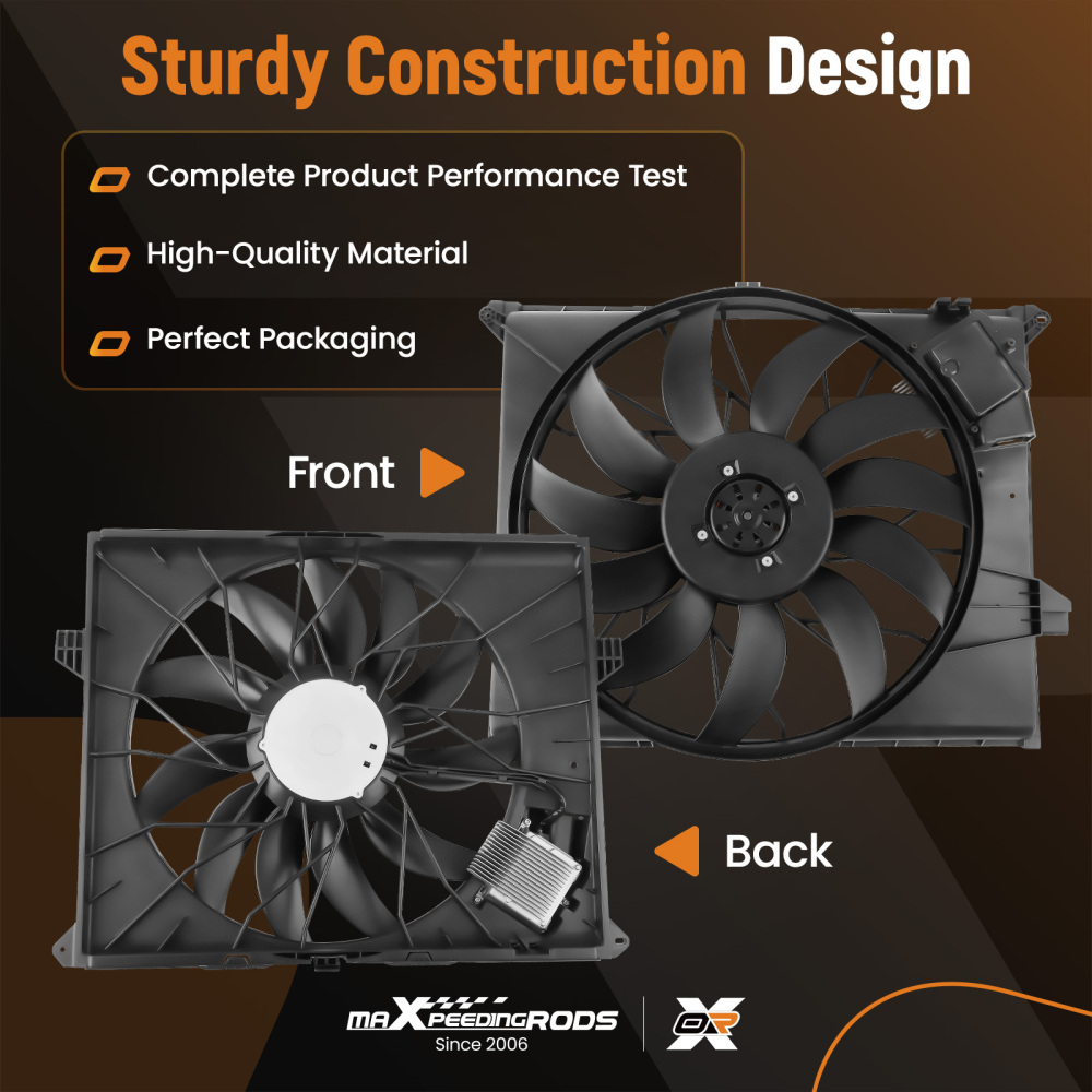 Raffreddamento Ventola Radiatore fit for Benz GL350/GL450/GL500/ML320 2007-2012