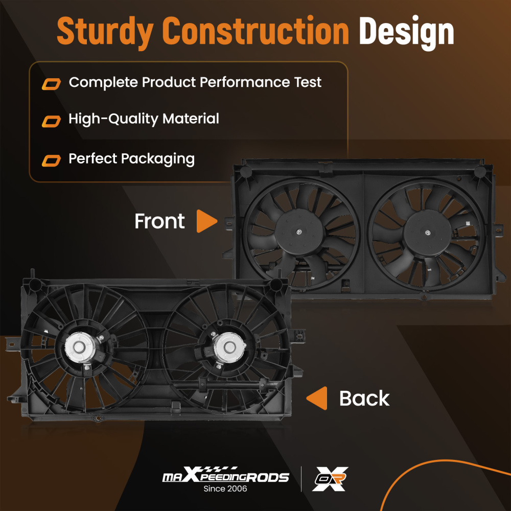 Cooling Fan compatible for Chevrolet Impala/Carlo 2000-2003 620-629 GM3117104 620-616