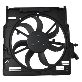 Electric Radiator Cooling Fan compatible for BMW X5 E70 2007-2009 2010 17428618240 7-Blade