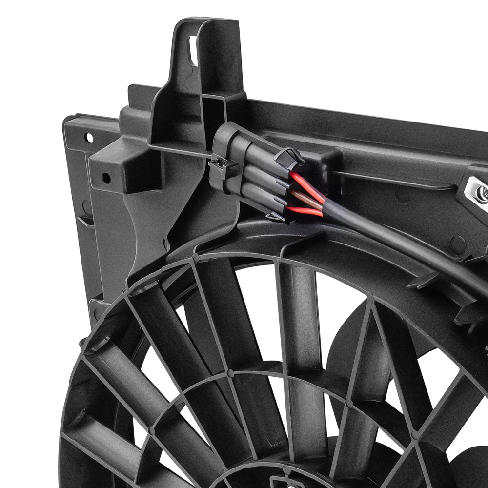 Cooling Fan w/ Motor compatible for Chevrolet Corvette 2005-2013 compatible for Cadillac XLR 15819952