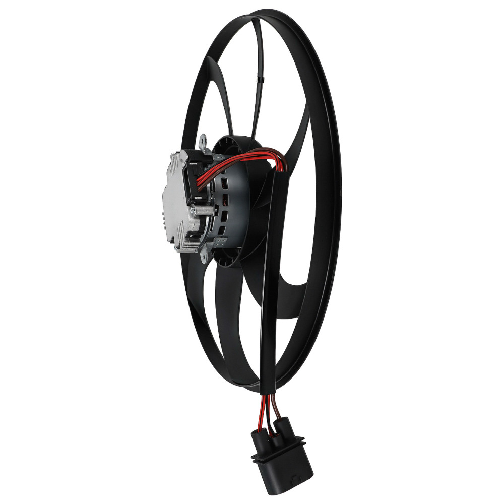 Cooling Fan Assembly compatible for Audi A3 8P1 8P7 8PA 1.6 1.9 TDI 2003-2013 240W