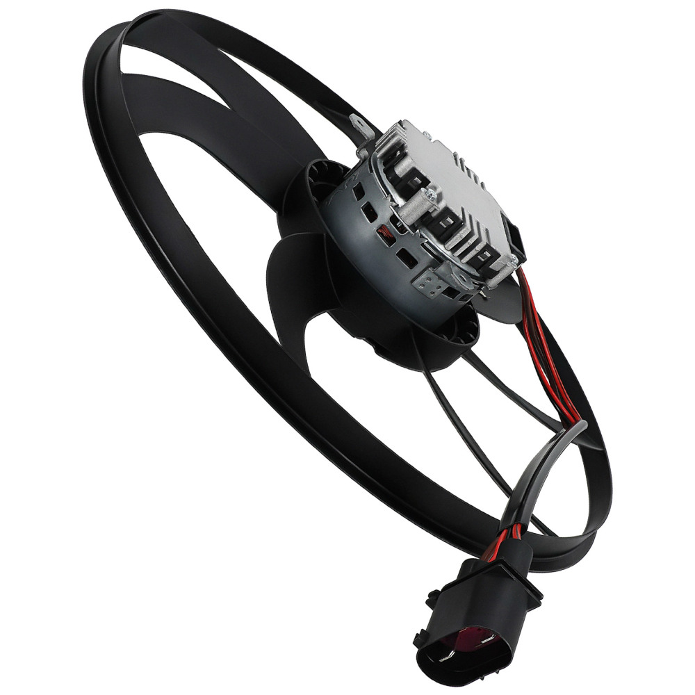 Cooling Fan Assembly compatible for Audi A3 8P1 8P7 8PA 1.6 1.9 TDI 2003-2013 240W