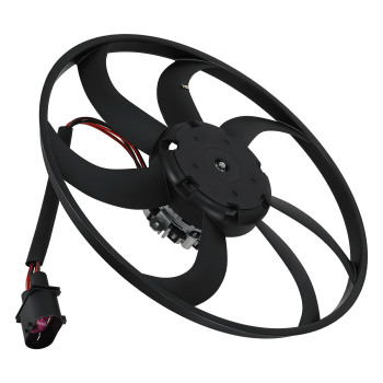 Cooling Fan Assembly compatible for Audi A3 8P1 8P7 8PA 1.6 1.9 TDI 2003-2013 240W