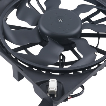 Cooling Fan Assembly compatible for Hyundai Santa Fe 2.4L 2010-2012 253801U201 270W