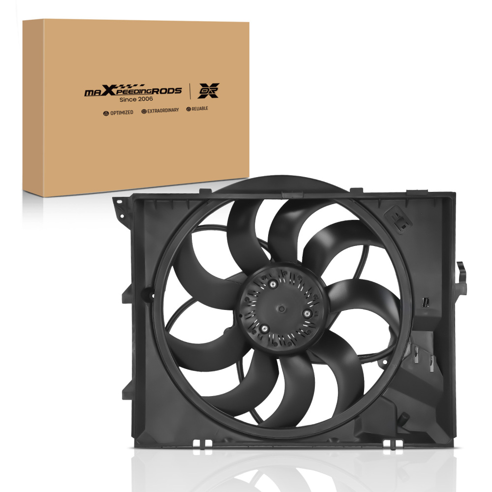 Radiator Cooling Fan Assembly compatible for BMW 128i/328i/330xi 06-13 17427562080 621-195