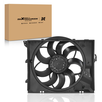 Radiator Cooling Fan Assembly compatible for BMW 128i/328i/330xi 06-13 17427562080 621-195