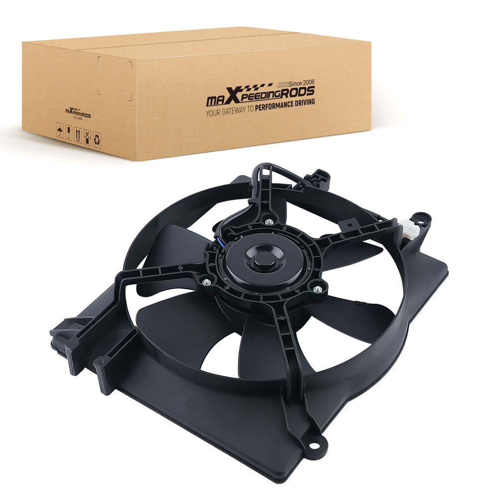 Cooling Fan Assembly compatible for Chevrolet Aveo5 2006-2008 96314167 Plastic
