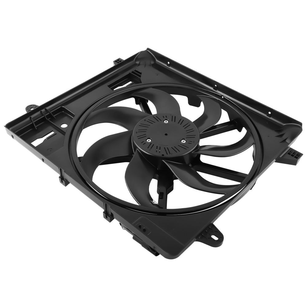 Radiator Cooling Fan Motor Assembly 624080 compatible for Jeep Wrangler 2012 2013-2018