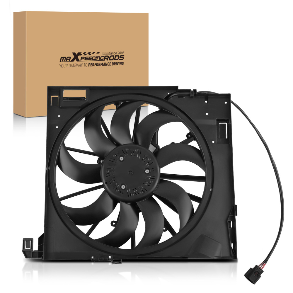 Cooling Fan compatible for Jaguar XF/XFR/XFR-S/XJ/XJR/XKR/XKR-S 2010-2019 C2D38737 C2P17120