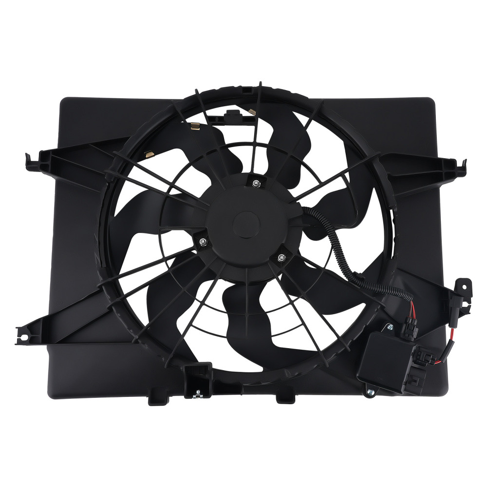 Cooling Fan compatible for Hyundai Sonata compatible for Kia Optima 2014-2015 253802T500 253852T500