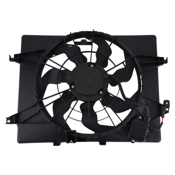 Cooling Fan compatible for Hyundai Sonata compatible for Kia Optima 2014-2015 253802T500 253852T500