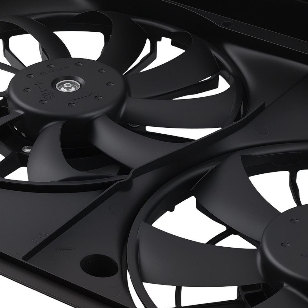 Cooling Fan Assembly compatible for Toyota RAV4 Hybrid 2019 167110V210 Direct Fit