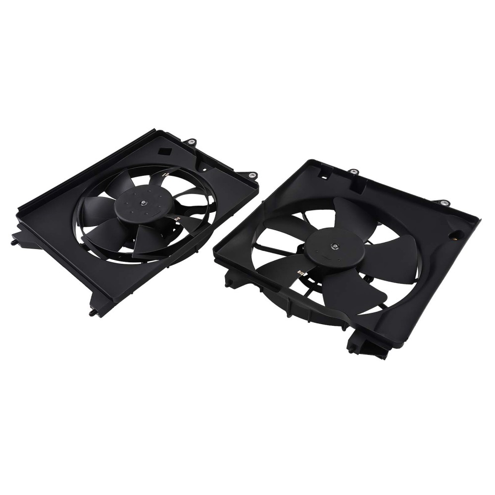 Cooling Fan Assembly compatible for Honda HR-V 1.8L 2016-2018 19015-51B-H01 5+7 Blade
