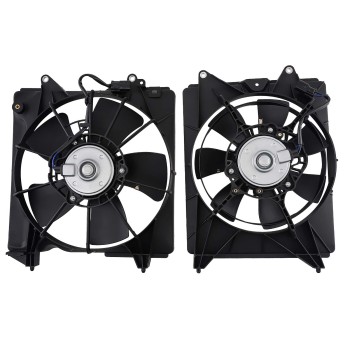 Cooling Fan Assembly compatible for Honda HR-V 1.8L 2016-2018 19015-51B-H01 5+7 Blade